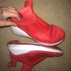 Red Kylie Jenner Pumas